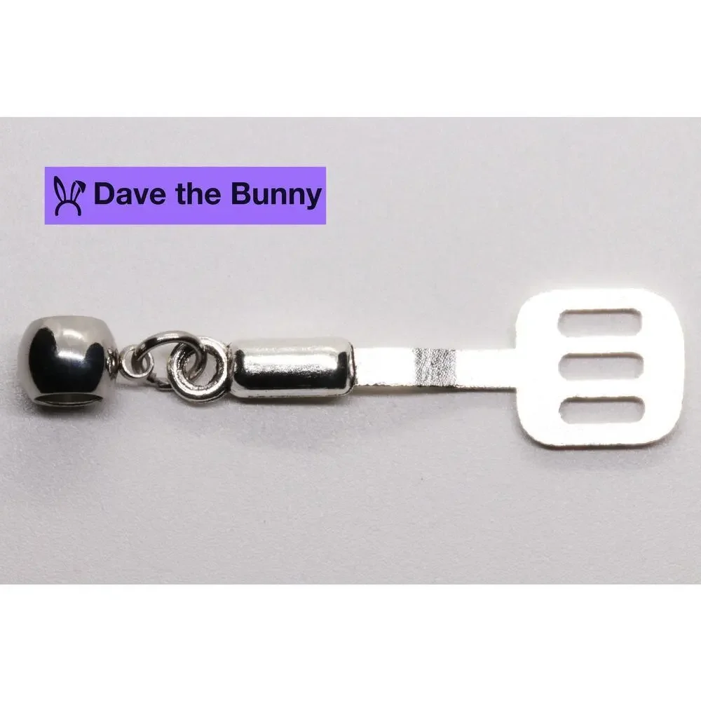 Mini Spatula Pendant Necklace for Kitchen Lovers, Silver Tone Jewelry Gift